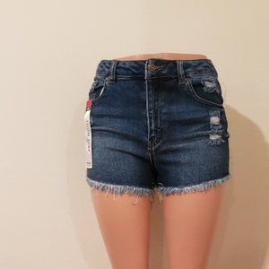 Wax shorts Length High-Rise